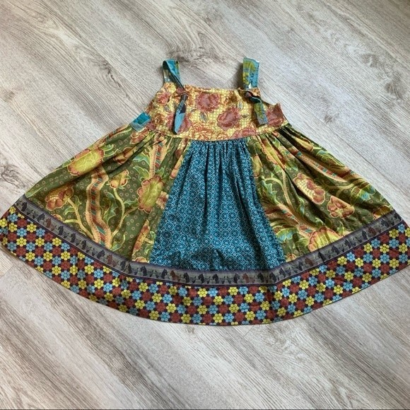 Matilda Jane You & Me Leona Knot Dress, Size 4 - Picture 1 of 8